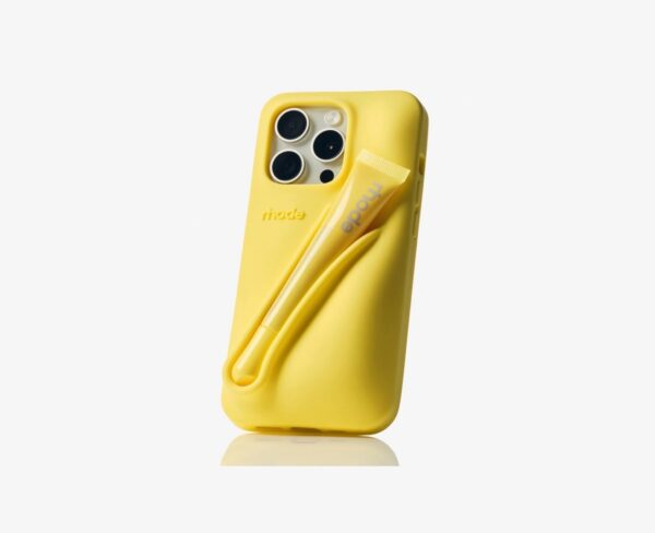 Rhode – Coque Lip Gloss Banana pour iPhone