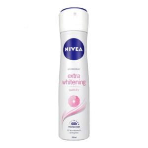 Nivea Déodorant Spray Femme – Extra Whitening Quick Dry 150 ml