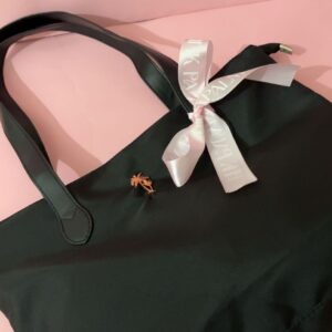 Sac à main Pink Palms Noir