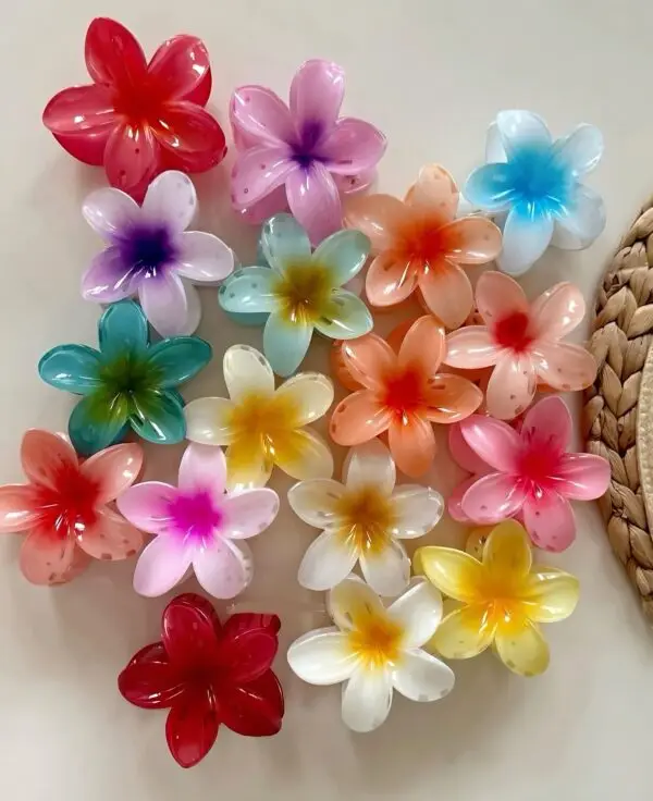 pinces à cheveux hawaïennes