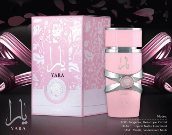 Lattafa Yara – Eau de Parfum Femme 100ml | Douceur Gourmande et Florale – Image 2