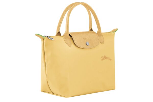 Sac à main style Longchamp – La Pliage Jaune (Non Original) – Image 2
