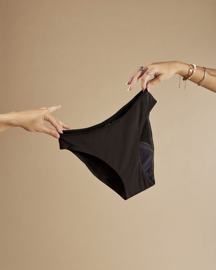 Culotte Menstruelle Réutilisable Noire