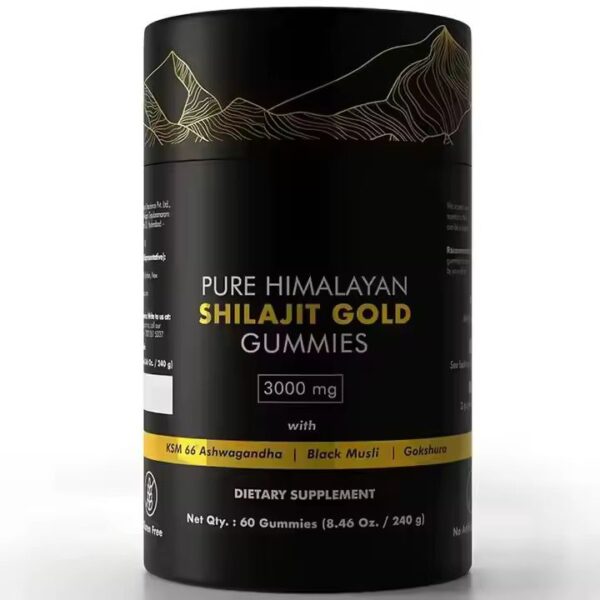 Shilajit Gold Gummies – Complément Alimentaire 3000mg (60 Gummies) – Image 2