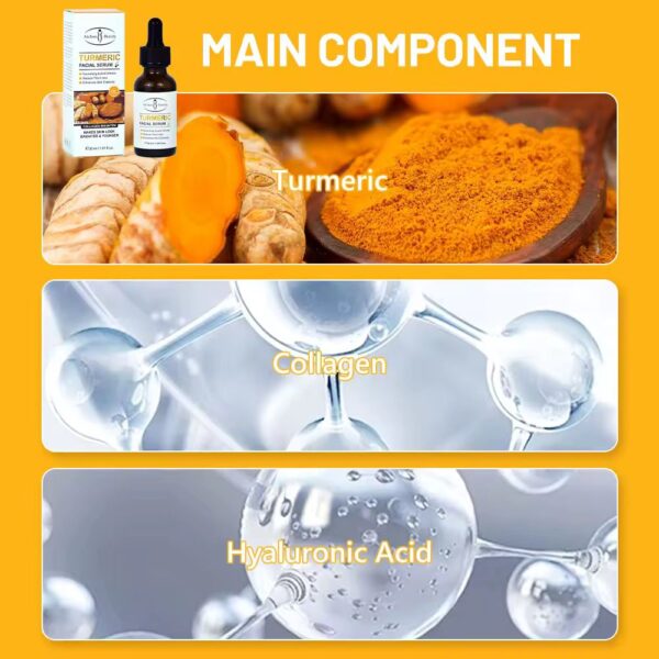 Sérum de Curcuma – Éclat & Anti-Âge (30 ml) – Image 2