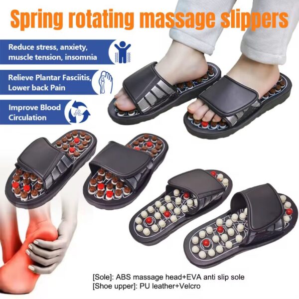 Sandales de Massage Plantaire – Réflexologie Antistress – Image 10