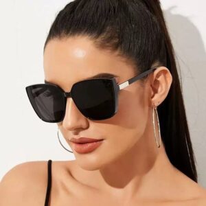 Yeli’s Glasses – Lunettes de Soleil Carrées Vintage Femmes