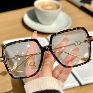 Yeli’s Glasses – Lunettes de Vue Carrées Anti-Lumière Bleue