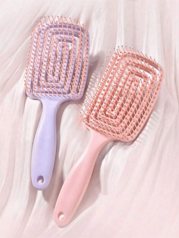 Brosse à Cheveux Professionnelle Aérée – Anti-Statique & Massage du Cuir Chevelu