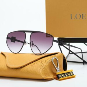 Yeli’s Glasses – Lunettes Loewe Aviator Noires à Verres Dégradés