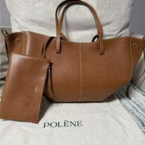 Polène – Sac Cyme Mini Marron
