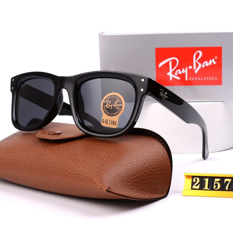 Yeli’s Glasses – Lunettes Ray-Ban Noires G-15 Classic RB2157
