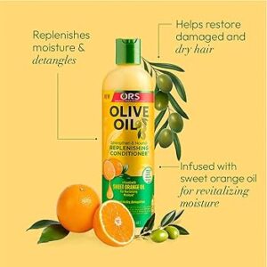 ORS – Après-shampoing Olive Oil à l’Huile d’Orange Douce 473ml