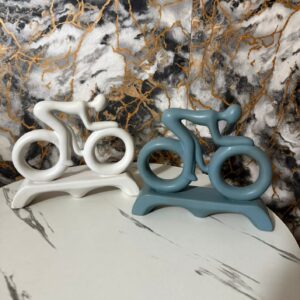 Vase décoratif Cycliste