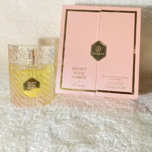 Kenrio Fruity Rose Amber – Eau de Parfum Intense Femme 100 ml