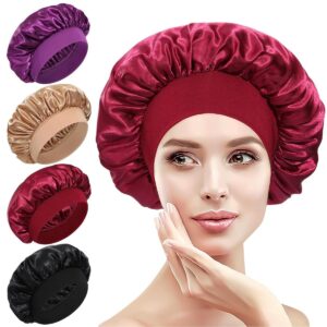 Bonnet en Satin – Protection Cheveux | Nuit & Soin