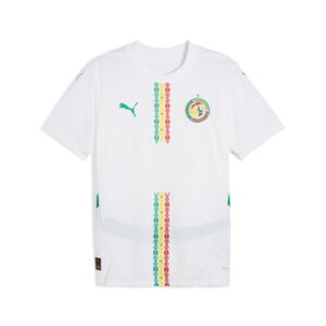 Maillot Sénégal Blanc Officiel – Puma | Lions de la Teranga