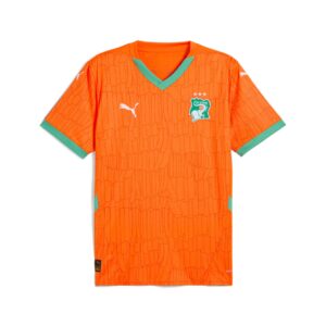 Maillot Côte d’Ivoire Orange – Maillot Officiel Éléphants