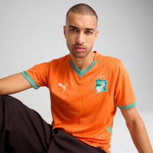 Maillot Côte d’Ivoire Orange – Maillot Officiel Éléphants