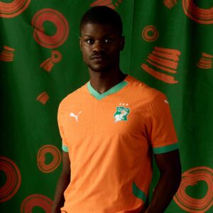 Maillot Côte d’Ivoire Orange – Maillot Officiel Éléphants