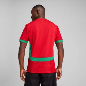 Maillot Officiel Maroc Rouge – Puma | Équipe Nationale