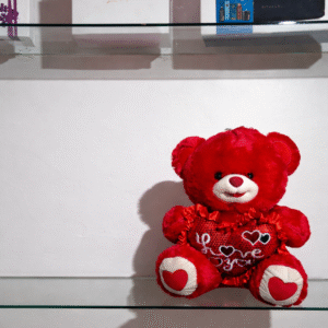 Ours en Peluche Rouge « Love You » – Cadeau Romantique