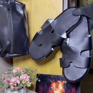 Ensemble Sandales Homme & Pochette – Taille 44