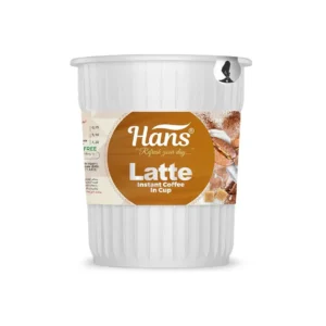 Hans – Latte Instant Coffee In Cup – Pack de 6
