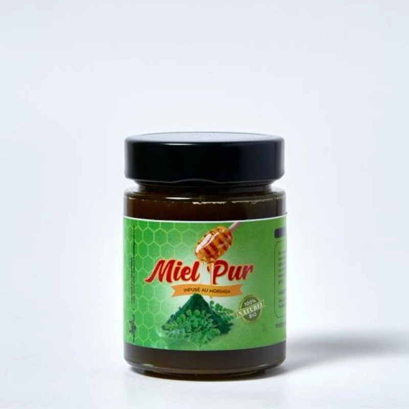 Natural Mali – Miel Pur au Moringa 100% Naturel