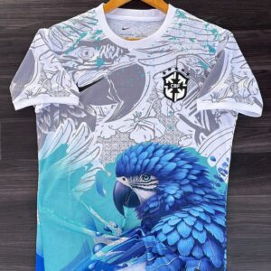 Maillot Brésil Oiseau Bleu 25/26 – Édition Spéciale